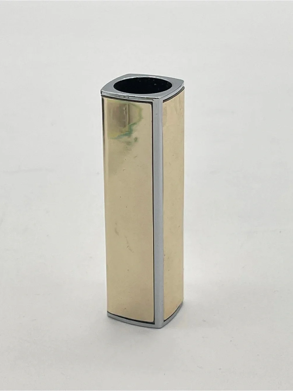 Dior Gold and Silver Logo Lipstick Holder